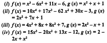 RD Sharma Class 10 Solutions Chapter 2 Polynomials Ex 2.3 1