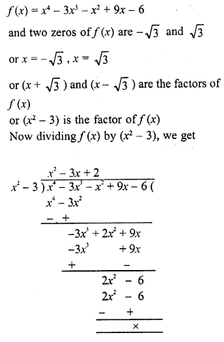 RD Sharma Class 10 Solutions Chapter 2 Polynomials Ex 2.3 18