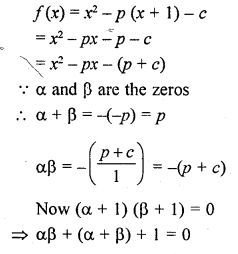 RD Sharma Class 10 Solutions Chapter 2 Polynomials MCQS 7