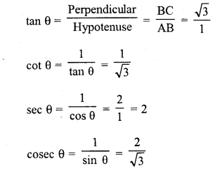 RD Sharma Class 10 Solutions Chapter 10 Trigonometric Ratios Ex 10.1 11