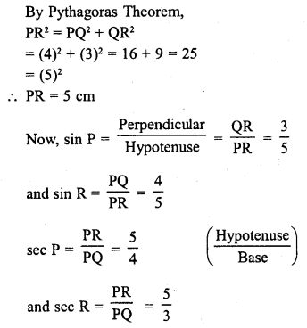 RD Sharma Class 10 Solutions Chapter 10 Trigonometric Ratios Ex 10.1 27