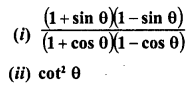 RD Sharma Class 10 Solutions Chapter 10 Trigonometric Ratios Ex 10.1 28