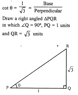 RD Sharma Class 10 Solutions Chapter 10 Trigonometric Ratios Ex 10.1 45