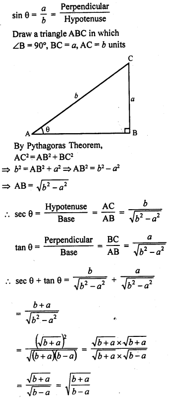 RD Sharma Class 10 Solutions Chapter 10 Trigonometric Ratios Ex 10.1 63