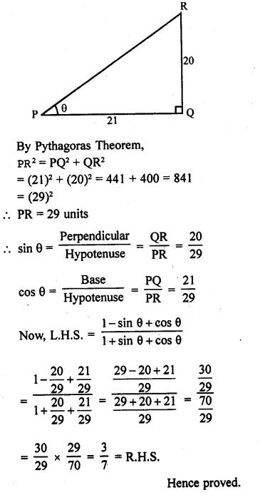 RD Sharma Class 10 Solutions Chapter 10 Trigonometric Ratios Ex 10.1 67