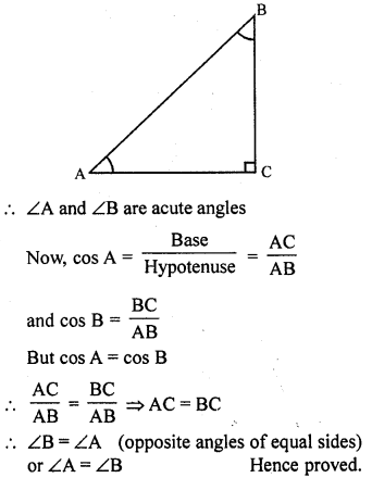 RD Sharma Class 10 Solutions Chapter 10 Trigonometric Ratios Ex 10.1 71