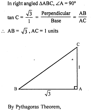 RD Sharma Class 10 Solutions Chapter 10 Trigonometric Ratios Ex 10.1 72