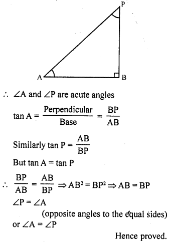 RD Sharma Class 10 Solutions Chapter 10 Trigonometric Ratios Ex 10.1 95