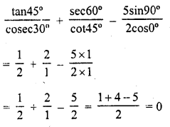 RD Sharma Class 10 Solutions Chapter 10 Trigonometric Ratios Ex 10.2 29