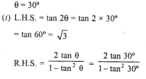 RD Sharma Class 10 Solutions Chapter 10 Trigonometric Ratios Ex 10.2 38