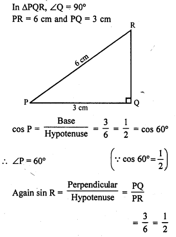 RD Sharma Class 10 Solutions Chapter 10 Trigonometric Ratios Ex 10.2 54