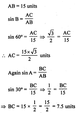 RD Sharma Class 10 Solutions Chapter 10 Trigonometric Ratios Ex 10.2 58