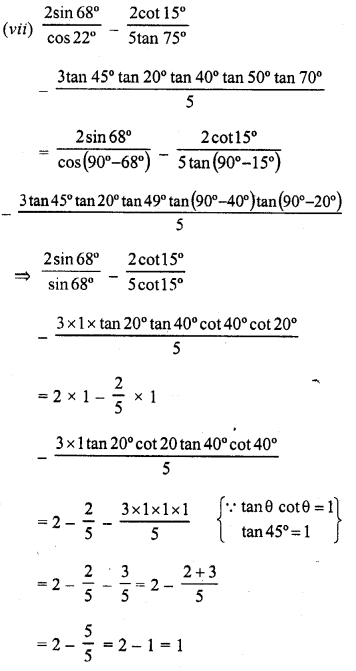 RD Sharma Class 10 Solutions Chapter 10 Trigonometric Ratios Ex 10.3 25