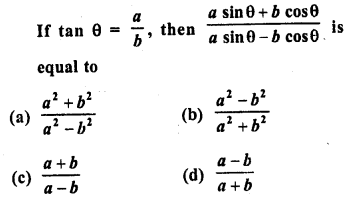 RD Sharma Class 10 Solutions Chapter 10 Trigonometric Ratios MCQS 4