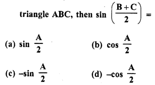 RD Sharma Class 10 Solutions Chapter 10 Trigonometric Ratios MCQS 57