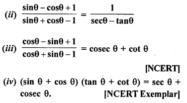 RD Sharma Class 10 Solutions Chapter 11 Trigonometric Identities Ex 11.1 101