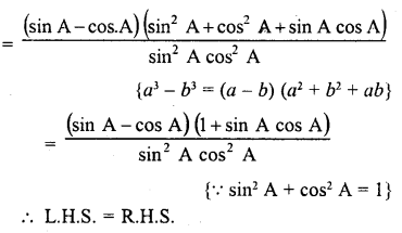 RD Sharma Class 10 Solutions Chapter 11 Trigonometric Identities Ex 11.1 161