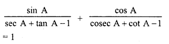 RD Sharma Class 10 Solutions Chapter 11 Trigonometric Identities Ex 11.1 165