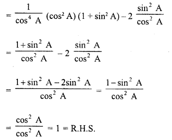 RD Sharma Class 10 Solutions Chapter 11 Trigonometric Identities Ex 11.1 171