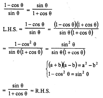 RD Sharma Class 10 Solutions Chapter 11 Trigonometric Identities Ex 11.1 19