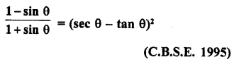 RD Sharma Class 10 Solutions Chapter 11 Trigonometric Identities Ex 11.1 23