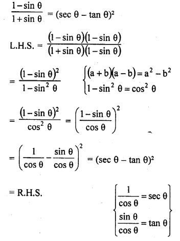 RD Sharma Class 10 Solutions Chapter 11 Trigonometric Identities Ex 11.1 24