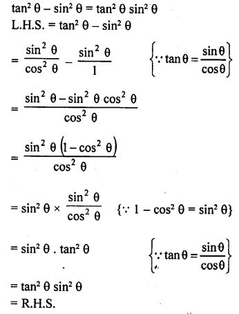 RD Sharma Class 10 Solutions Chapter 11 Trigonometric Identities Ex 11.1 27