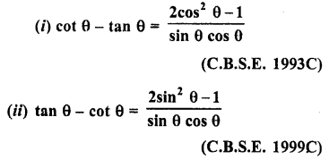 RD Sharma Class 10 Solutions Chapter 11 Trigonometric Identities Ex 11.1 36