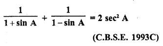 RD Sharma Class 10 Solutions Chapter 11 Trigonometric Identities Ex 11.1 41