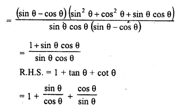 RD Sharma Class 10 Solutions Chapter 11 Trigonometric Identities Ex 11.1 56