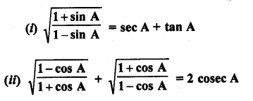 RD Sharma Class 10 Solutions Chapter 11 Trigonometric Identities Ex 11.1 72