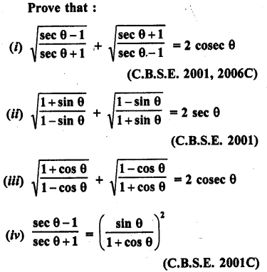 RD Sharma Class 10 Solutions Chapter 11 Trigonometric Identities Ex 11.1 75