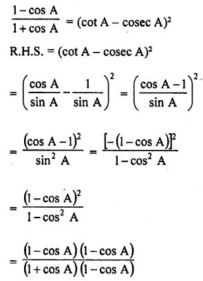 RD Sharma Class 10 Solutions Chapter 11 Trigonometric Identities Ex 11.1 84