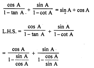 RD Sharma Class 10 Solutions Chapter 11 Trigonometric Identities Ex 11.1 89