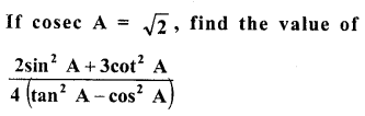 RD Sharma Class 10 Solutions Chapter 11 Trigonometric Identities Ex 11.2 15