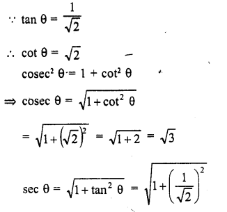 RD Sharma Class 10 Solutions Chapter 11 Trigonometric Identities Ex 11.2 5