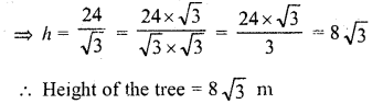 RD Sharma Class 10 Solutions Chapter 12 Heights and Distances Ex 12.1 38