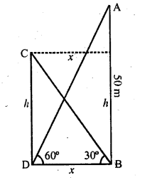 RD Sharma Class 10 Solutions Chapter 12 Heights and Distances Ex 12.1 59