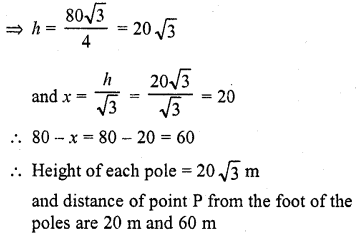 RD Sharma Class 10 Solutions Chapter 12 Heights and Distances Ex 12.1 64