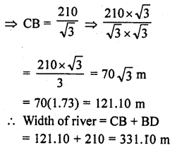 RD Sharma Class 10 Solutions Chapter 12 Heights and Distances Ex 12.1 79