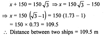 RD Sharma Class 10 Solutions Chapter 12 Heights and Distances Ex 12.1 97