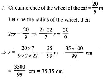 RD Sharma Class 10 Solutions Chapter 13 Areas Related to Circles Ex 13.1 24