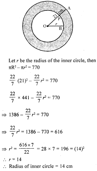 RD Sharma Class 10 Solutions Chapter 13 Areas Related to Circles Ex 13.1 25