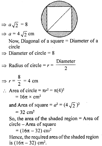 RD Sharma Class 10 Solutions Chapter 13 Areas Related to Circles Ex 13.1 31