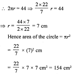 RD Sharma Class 10 Solutions Chapter 13 Areas Related to Circles Ex 13.1 6