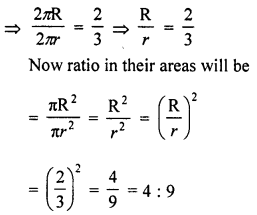 RD Sharma Class 10 Solutions Chapter 13 Areas Related to Circles Ex 13.1 7