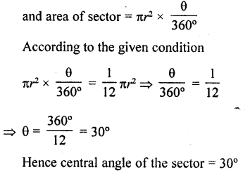 RD Sharma Class 10 Solutions Chapter 13 Areas Related to Circles Ex 13.2 30