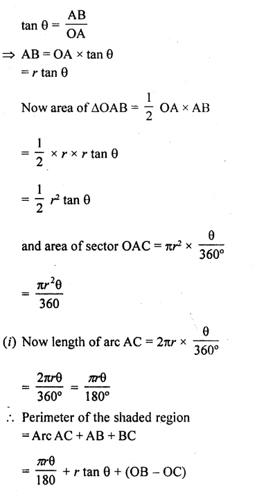 RD Sharma Class 10 Solutions Chapter 13 Areas Related to Circles Ex 13.2 35