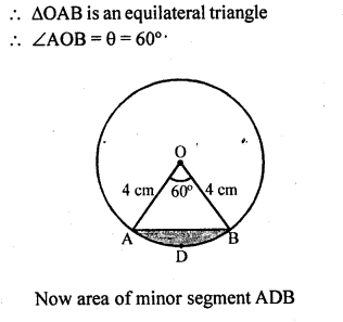 RD Sharma Class 10 Solutions Chapter 13 Areas Related to Circles Ex 13.3 1