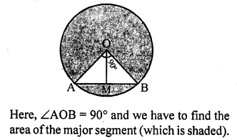 RD Sharma Class 10 Solutions Chapter 13 Areas Related to Circles Ex 13.3 15